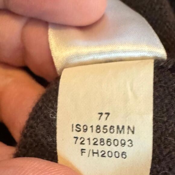 JWN Men’s XXL 100% Cashmere Sweater Brown Crewneck Pullover Soft Luxury Knit - Picture 5 of 6